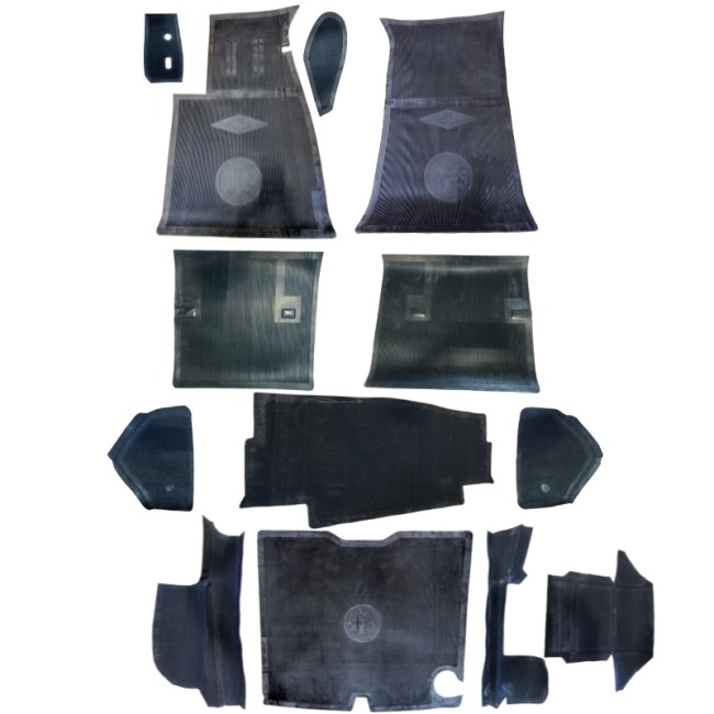Ensemble de tapis caoutchouc pour Sider 2600