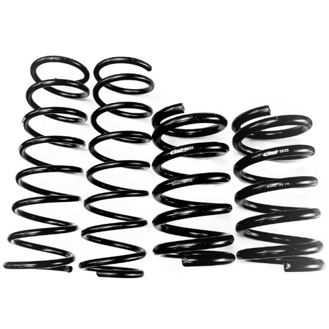 Kit ressorts courts renforcés Eibach -40mm -AVT 110kg - ARR 18kg - Bertone, Spider 64-87 Ressort AV 110 KG- AR 18 KG