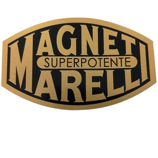 Autocollant couleur or pour bobine MAGNETI MARELLI SUPERPOTENTE