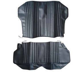 Coiffe skaï sièges arrières noir pour Alfa Romeo GT Junior de 1966 à 1974