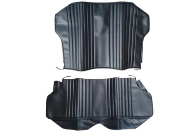 Coiffe skaï sièges arrières noir pour Alfa Romeo GT Junior de 1966 à 1974
