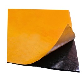 Plaque de bitume (goudron) adhésive insonorisante 50 x 50 cm