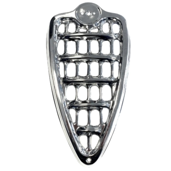 Coeur de calandre chromé - Alfa Romeo séries 750 et 101 Spider - 750 Sprint - 1900 CSS