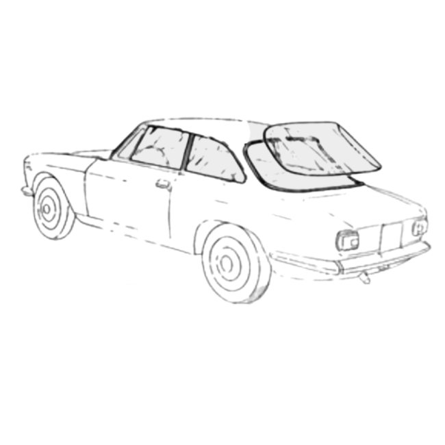 copy of Lunette arrière GT (transparente & avec chauffage)