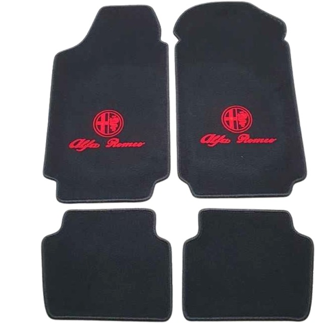 Tapis noir pour GTV6 & Alfetta (116)