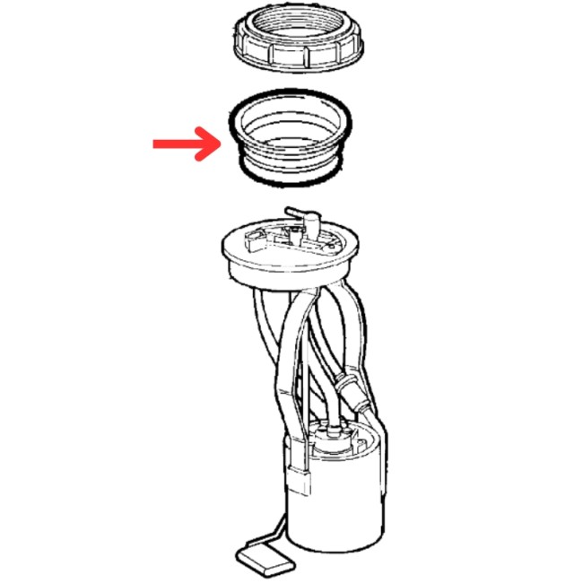 Joint d'étanchéité pompe à essence GTV- Spider 916