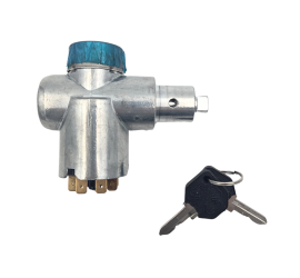 Contacteur à clé à gauche...