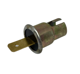 Porte ampoule type BA9S cosse plate droite