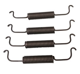 Ensemble des 4 ressorts de frein pour tambours arrière - Alfa Romeo 2600 (106) et 2000 (102) série 2