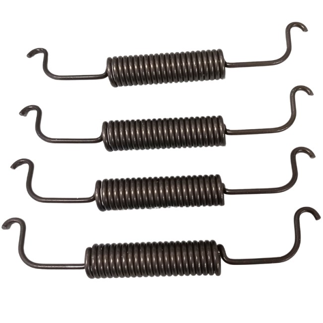 Ensemble des 4 ressorts de frein pour tambours arrière - Alfa Romeo 2600 (106) et 2000 (102) série 2