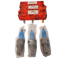OCCASION - Lot de 3 bougies Silver Lodge Alfa Romeo origine 2 HL-E - 119.0005106.01 - 119000510601