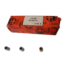 OCCASION - Lot de 3 bougies Silver Lodge Alfa Romeo origine 2 HL-E - 119.0005106.01 - 119000510601