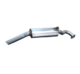 Ligne inox complète des collecteurs au silencieux final - diamètre 60mm