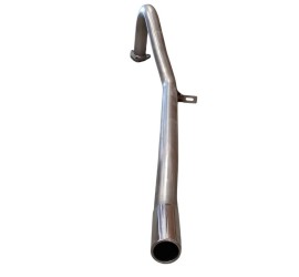 Tube arrière échappement sport en INOX (sans silencieux) pour Spider 1983-1993