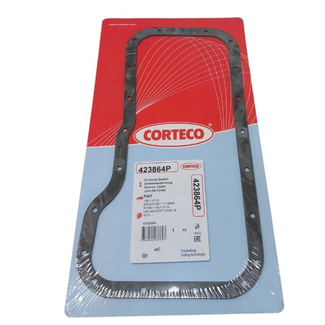 Joint de carter d'huile FIAT 128, Regata, Ritmo, Uno - Lancia Delta, Prisma - ref. Corteco 423864P