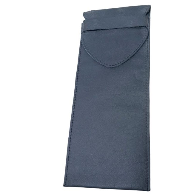 Trousse à outils en cuir noir "grainé" - pour Alfa Romeo Giulia, Bertone, Spider ... - passage de clé à gauche