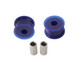 Jeu de 2 silentblocs bras supérieur (côté roue, fourche bras oblique), Superflex