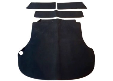 Moquette de coffre - couleur noir - Alfa Romeo Spider de 1966 à 1969