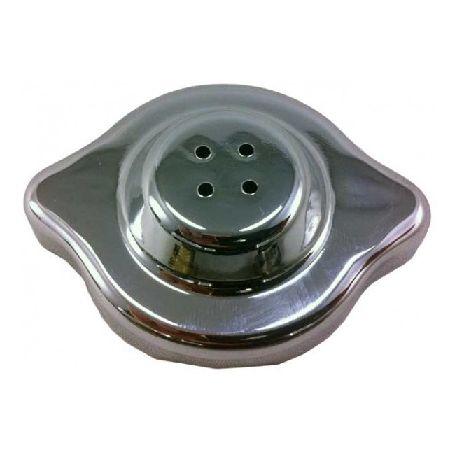 Bouchon chromé pour vase d'expansion, Alfa Romeo Bertone, Giulia ou Spider 1968-1989