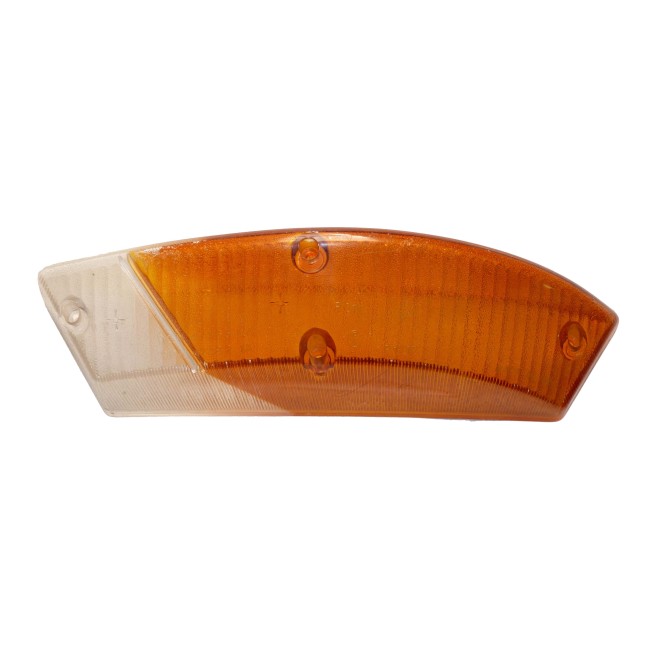 Cabochon clignotant blanc / orange gauche Alfa Romeo Spider 1966-1969 Cabochon clignotant blanc / orange gauche Alfa Romeo Spider 1966-1969