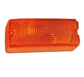 Cabochon Clignotant orange, pour Alfa Romeo Giulia 1963-1974 avec clignotant Carello avec insert chromé