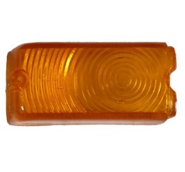 Cabochon Clignotant orange, pour Alfa Romeo Giulia 1963-1974 avec clignotant Altissimo avec insert chromé