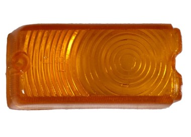 Cabochon Clignotant orange, pour Alfa Romeo Giulia 1963-1974 avec clignotant Altissimo avec insert chromé