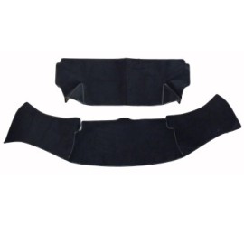 Jeu de moquette de moquettes de coffre - couleur noir -  Alfa Romeo Spider 1990-1993 version carburateurs