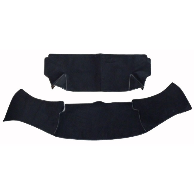 Jeu de moquette de moquettes de coffre - couleur noir -  Alfa Romeo Spider 1990-1993 version carburateurs