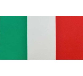 Autocollant drapeau italien 120mm
