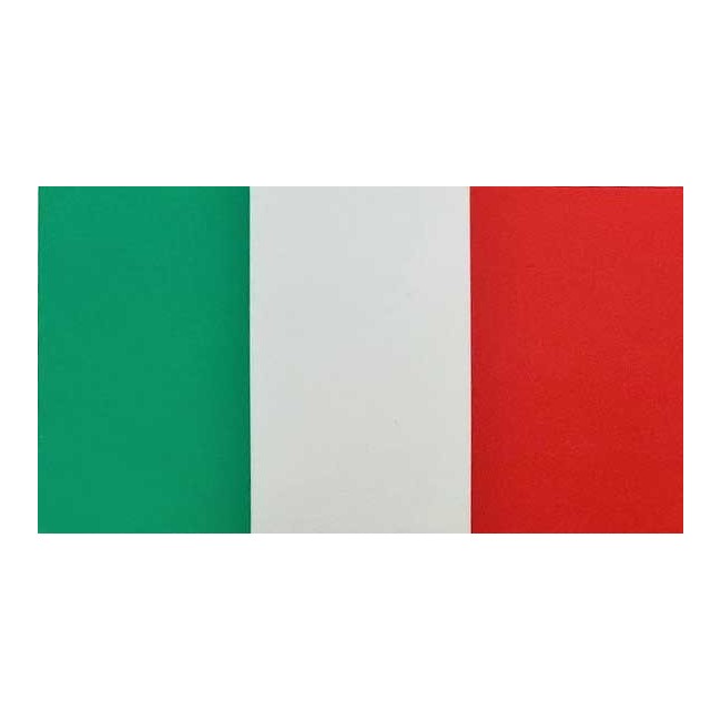 Autocollant drapeau italien 160mm