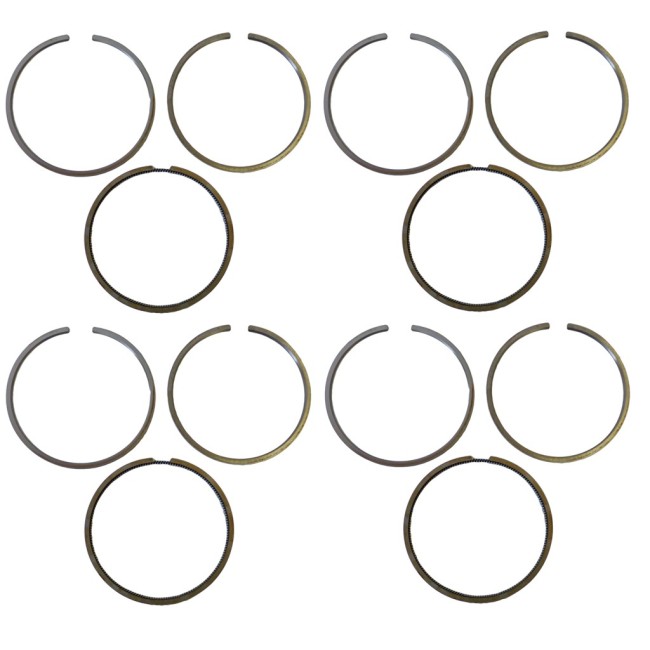 Jeu anneaux pistons 75,155,164 2.0 TS, 145/6 1.6 TS 8V (pour 4 pistons)1,5mm/1,5mm/3,5mm spider 4ème série