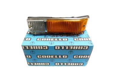 Répétiteur gauche GT Bertone 70-77, orange-blanc, original CARELLO 11.484.716