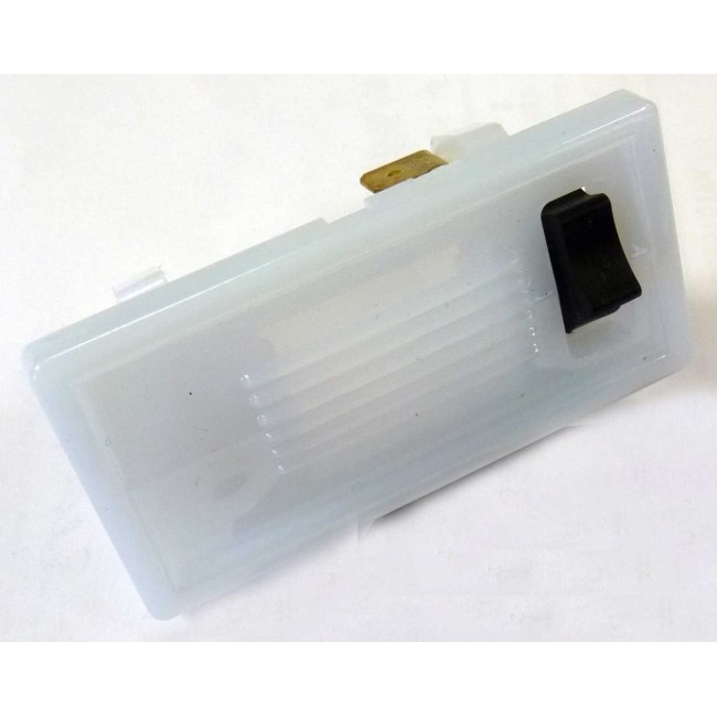 Lampe intérieur Alfetta GTV (116) verre opaque avec interrupteur