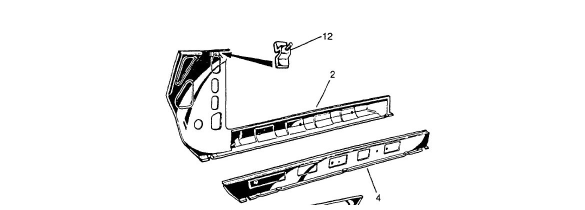 Bas de caisse et renforts pour Alfa Romeo Spider